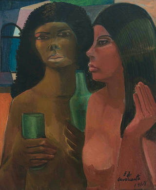 Emiliano di Cavalcanti - Duas mulatas
