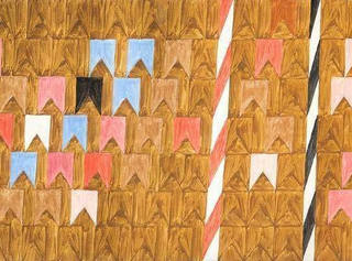Alfredo Volpi - Bandeiras e Mastros