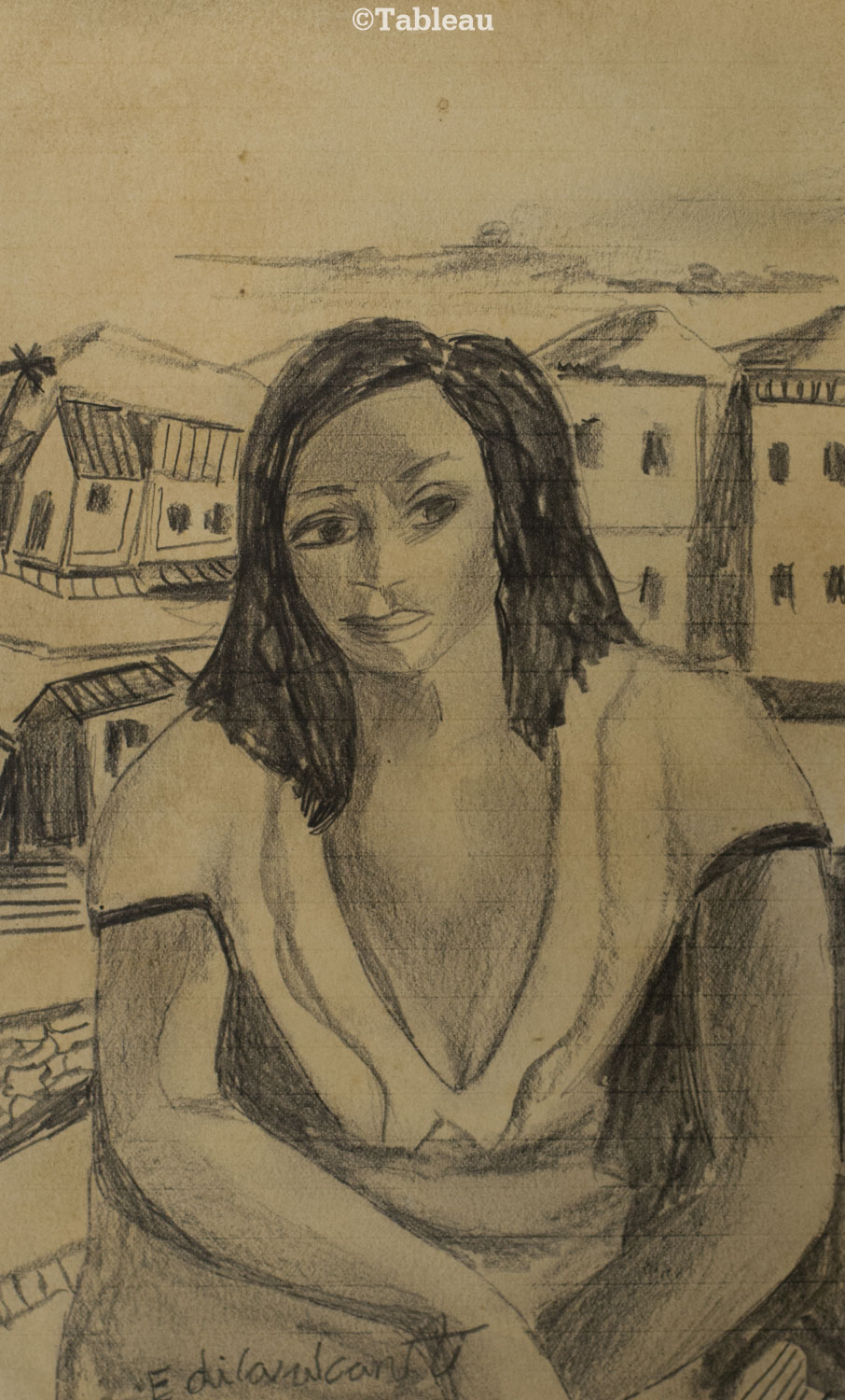 Emiliano di Cavalcanti - Mulata