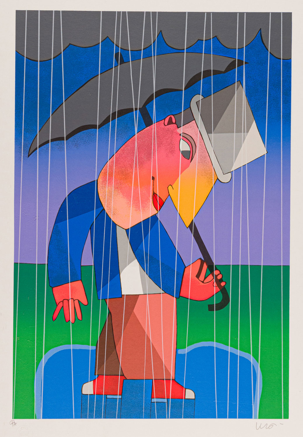 Na chuva