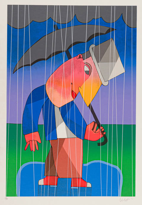 Na chuva
