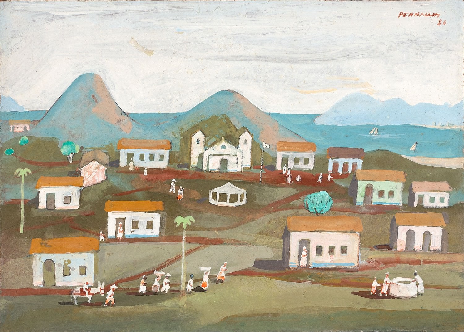 Aldeia com Capela