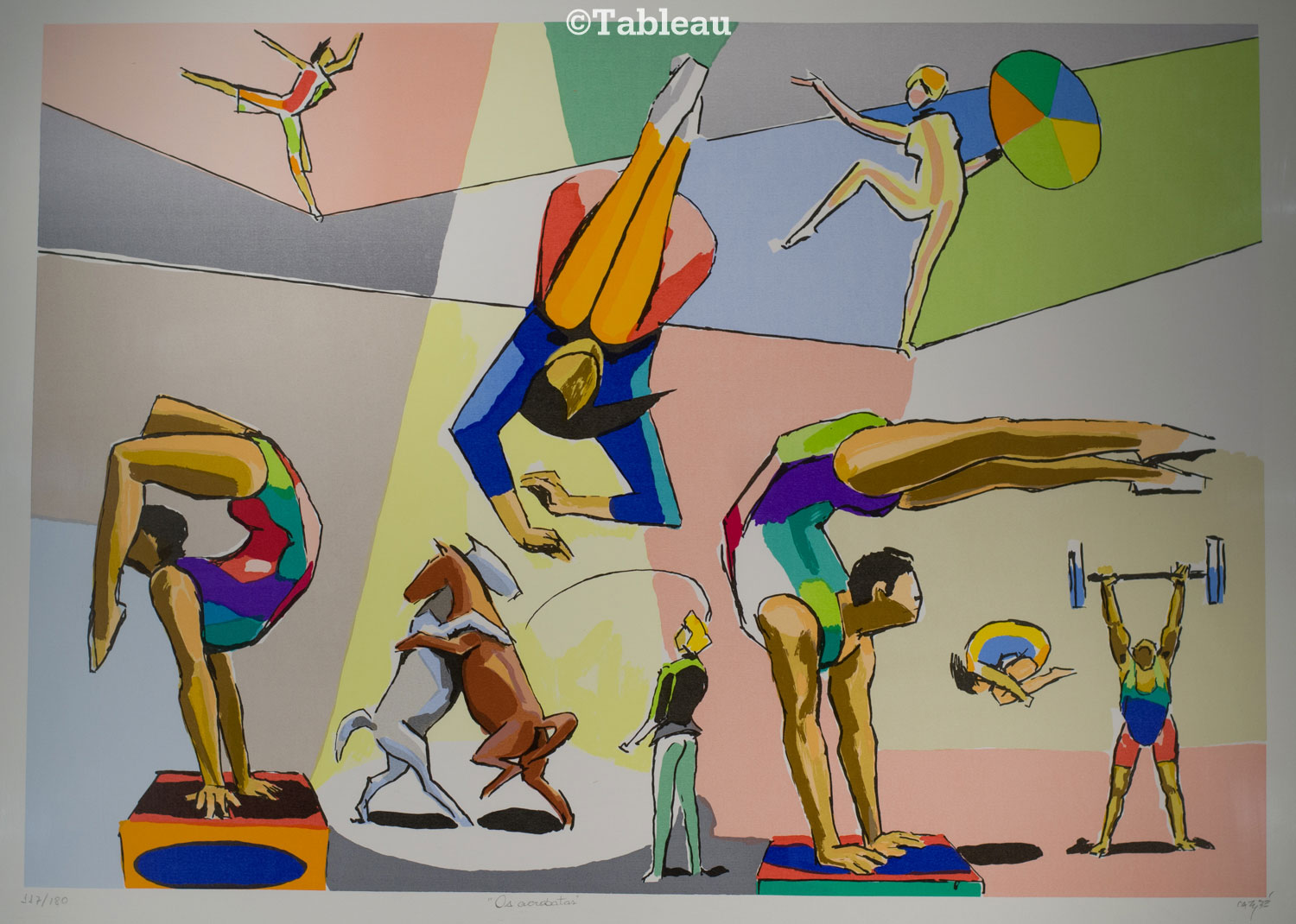 Os acrobatas