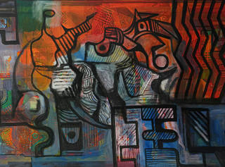 Roberto Burle Marx - Composição abstrata