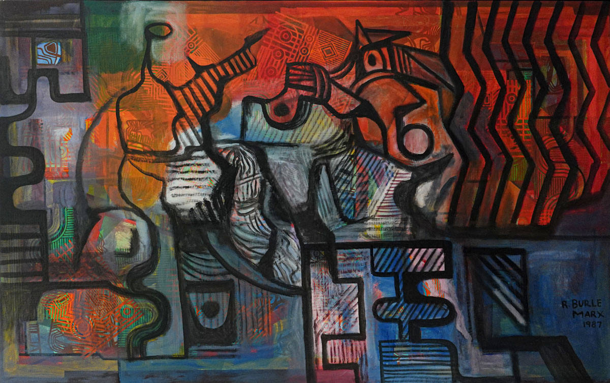 Composição abstrata