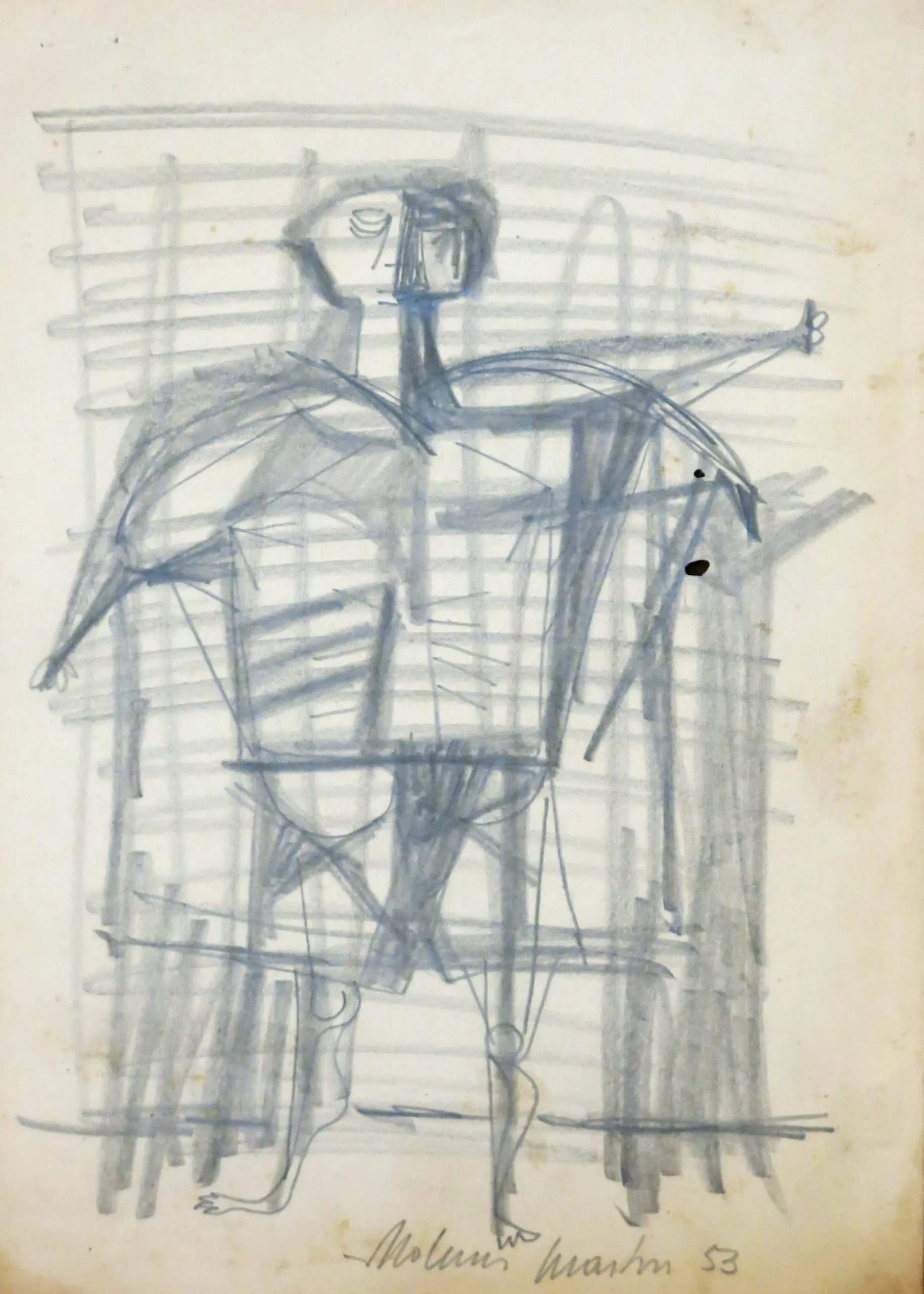 Aldemir Martins - Figura Data