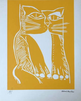 Aldemir Martins - Gato Amarelo