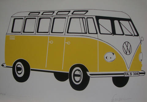 Kombi amarela