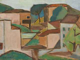 Aldo Bonadei - Paisagem
