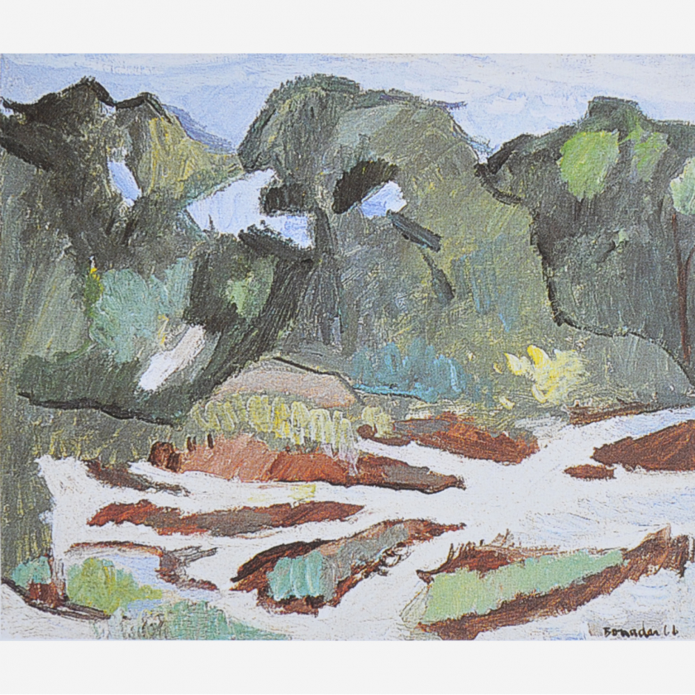 Aldo Bonadei - Paisagem