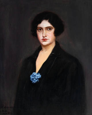Candido Portinari - Retrato de Inês Ferreira dos Santos