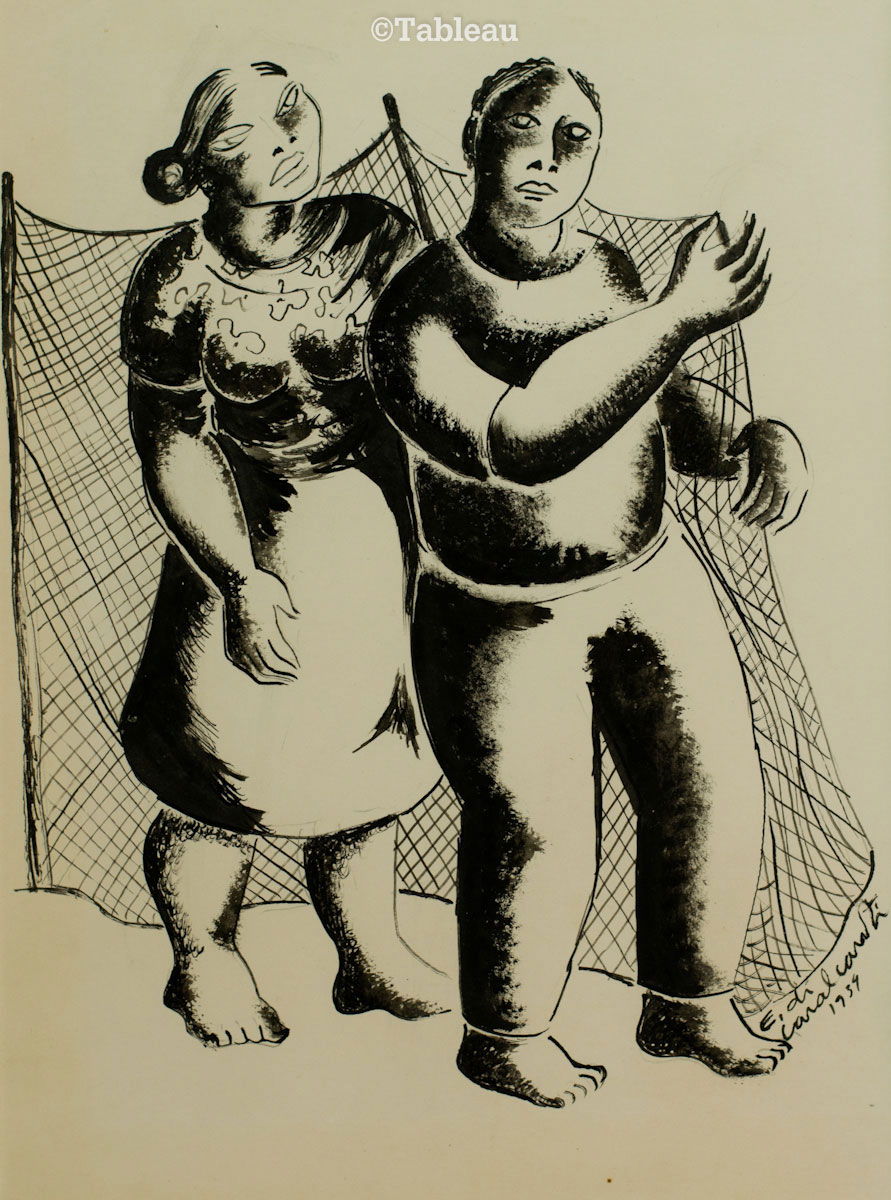 Emiliano di Cavalcanti - Pescadores