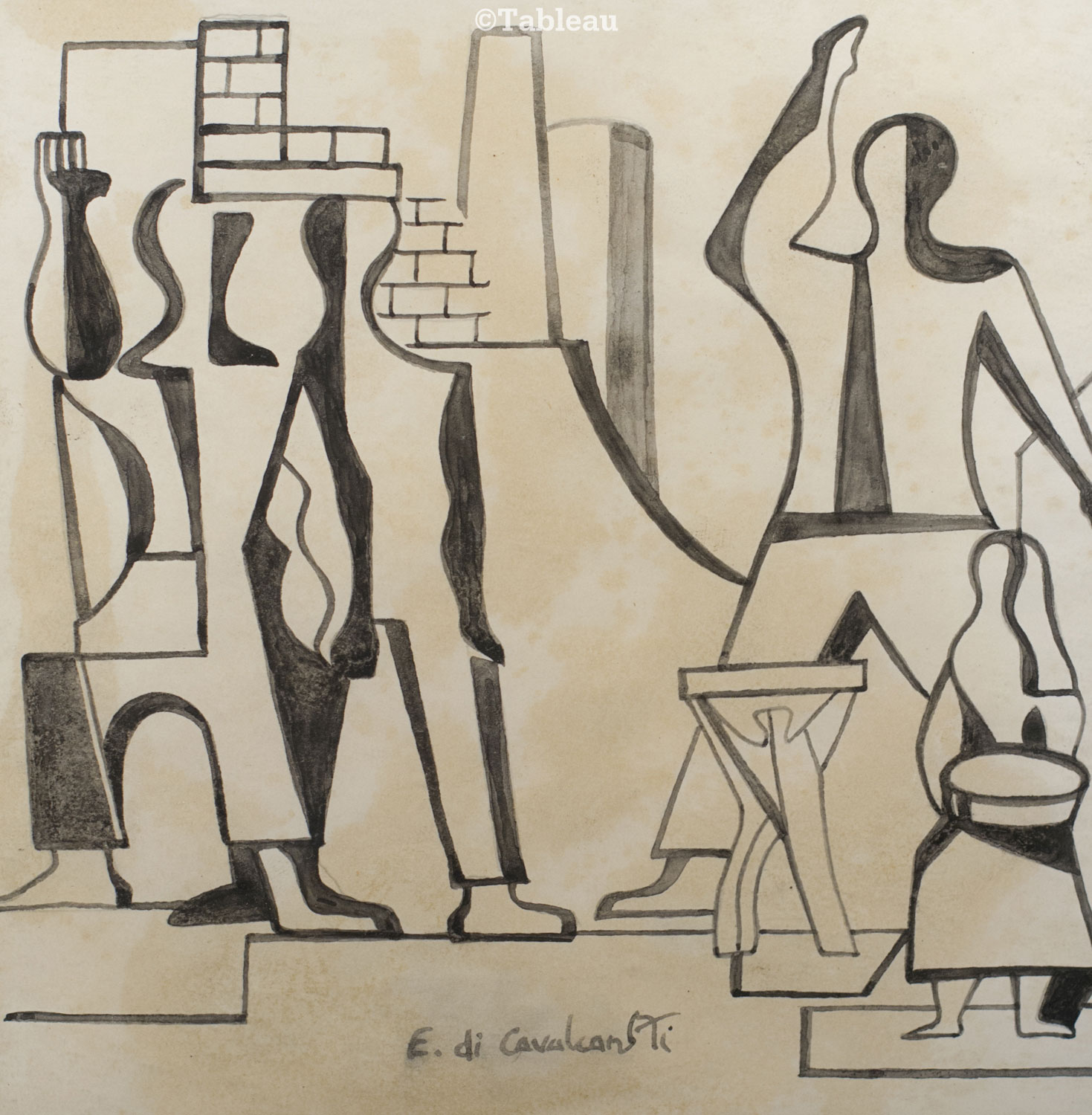 Emiliano di Cavalcanti - Trabalhadores