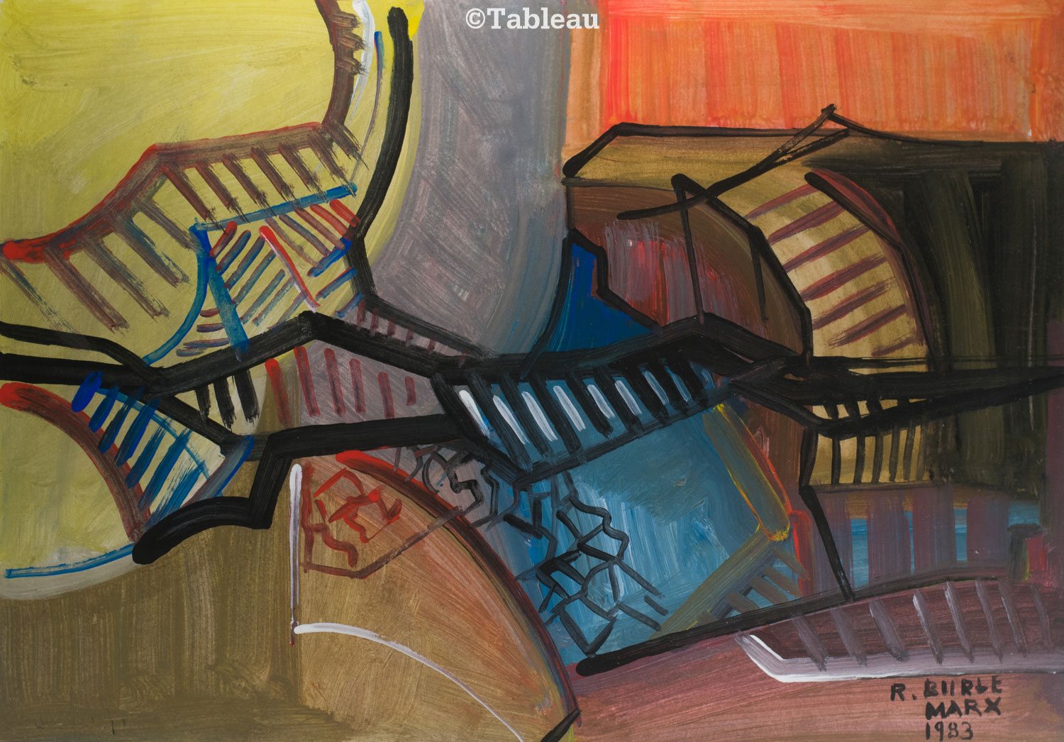 Roberto Burle Marx - Composição