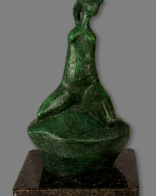 Carybé - Mulher sentada