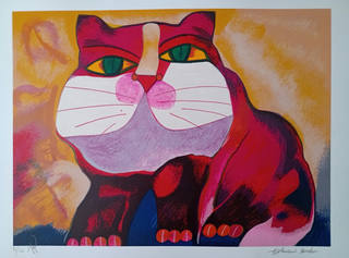Aldemir Martins - Gato Vermelho