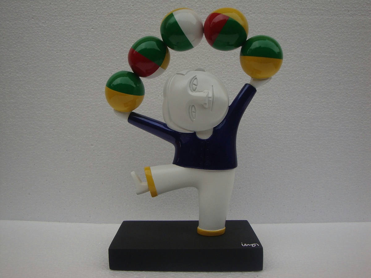 Equilibrista azul