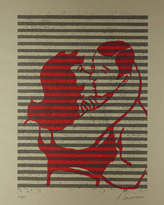 Rubens Gerchman - O beijo