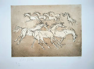 Lívio Abramo - Cavalos