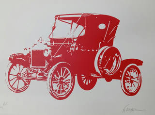 Kleber Ventura - Carro antigo vermelho