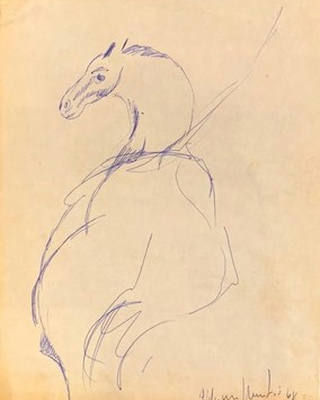 Aldemir Martins - Cangaceiro – Cavalo