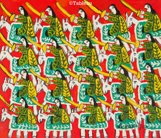 Antonio Poteiro - Cavalhada de lado