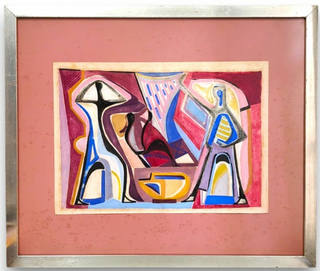 Roberto Burle Marx - Composição abstrata