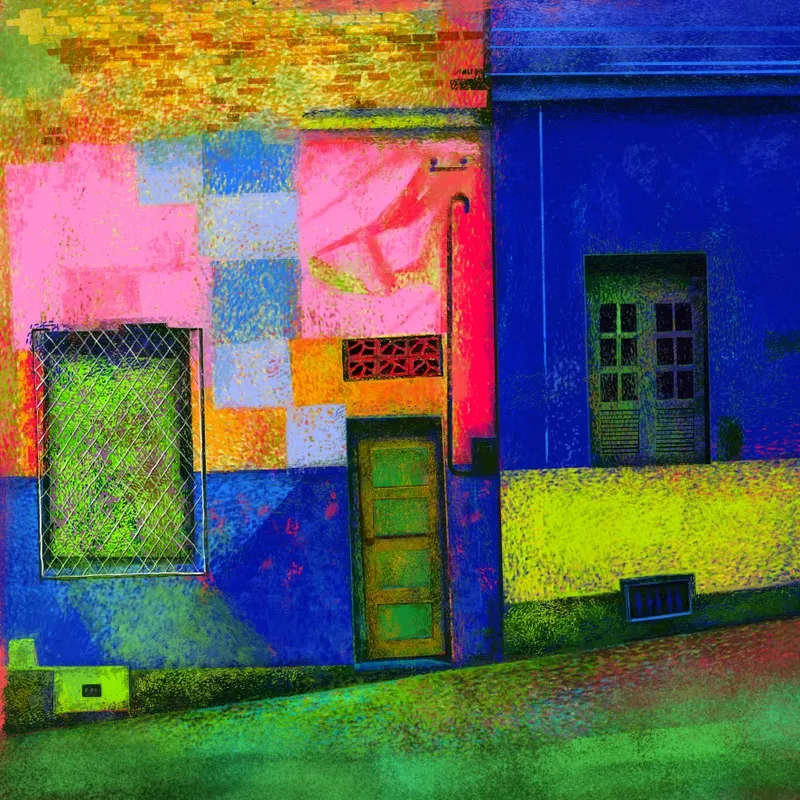 A Casa Colorida do Final da Rua