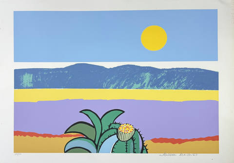 Paisagem com cactus