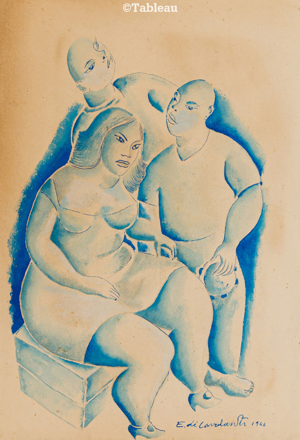 Emiliano di Cavalcanti - Figuras