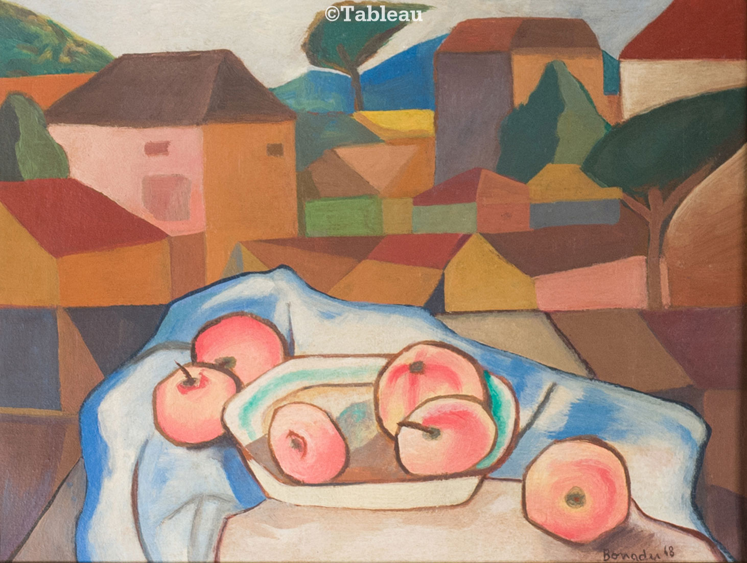 Frutas na janela