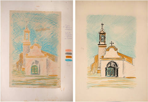 Estudo Carybé - Igreja
