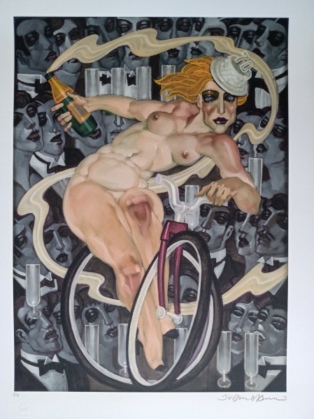 Juarez Machado - Mulher na bicicleta