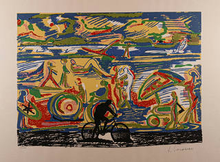 Rubens Gerchman - Na praia
