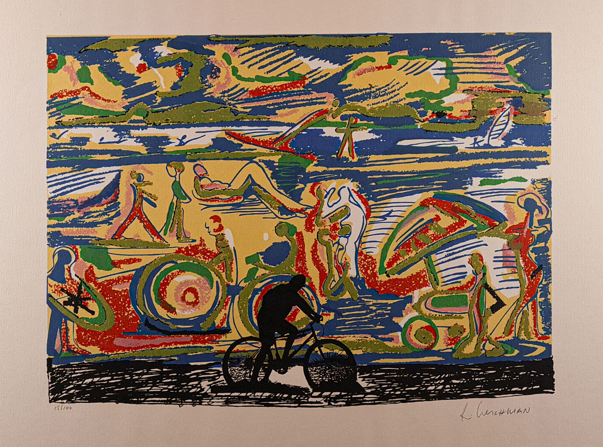 Rubens Gerchman - Na praia