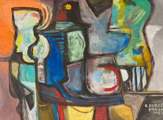 Roberto Burle Marx - Composição abstrata