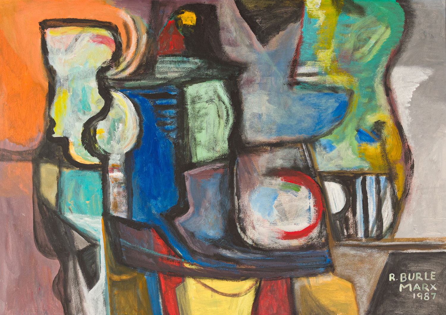 Composição abstrata