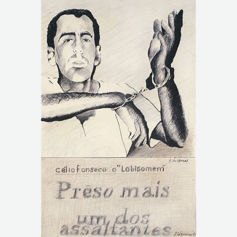 Célio Fonseca o " Lobisomem " Preso Mais Um Assaltantes