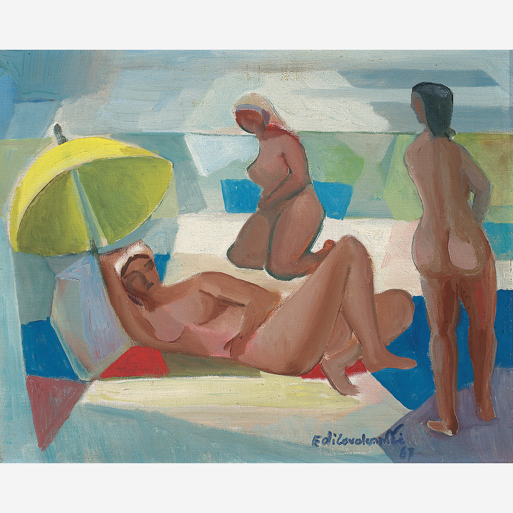 Emiliano di Cavalcanti - Mulheres na praia