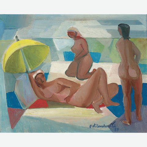 Mulheres na praia