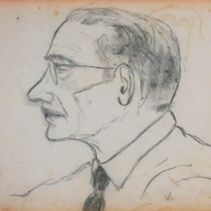 Alfredo Volpi - Figura masculina