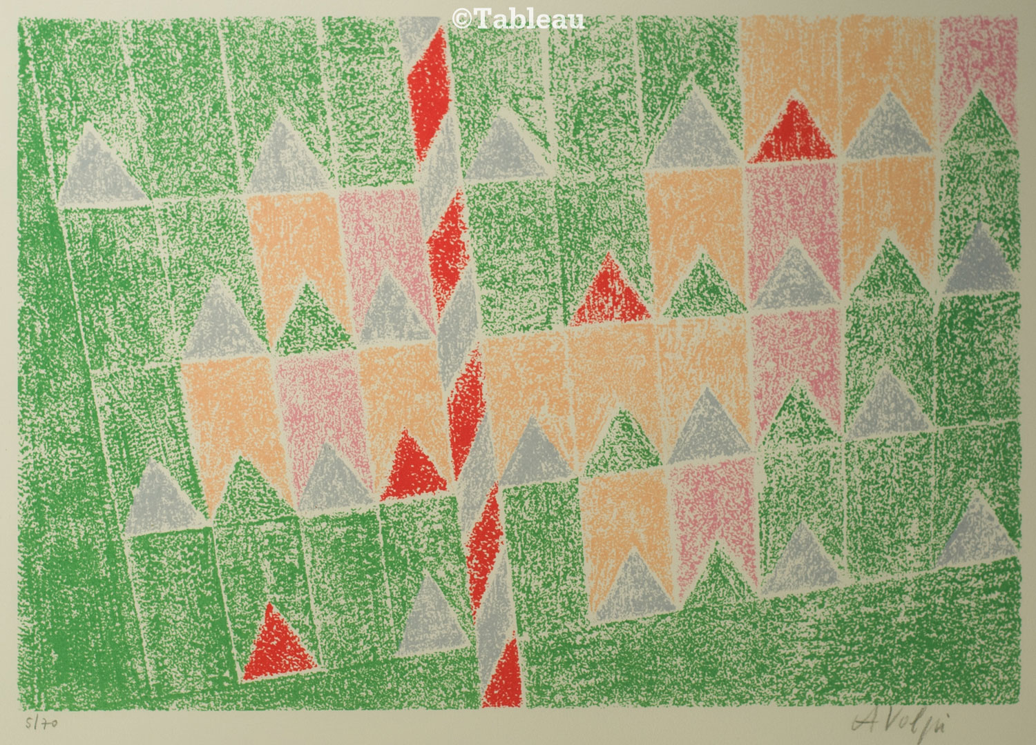 Alfredo Volpi - Bandeirinhas