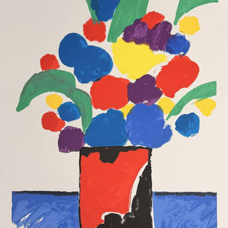 Aldemir Martins - Jarro com flores