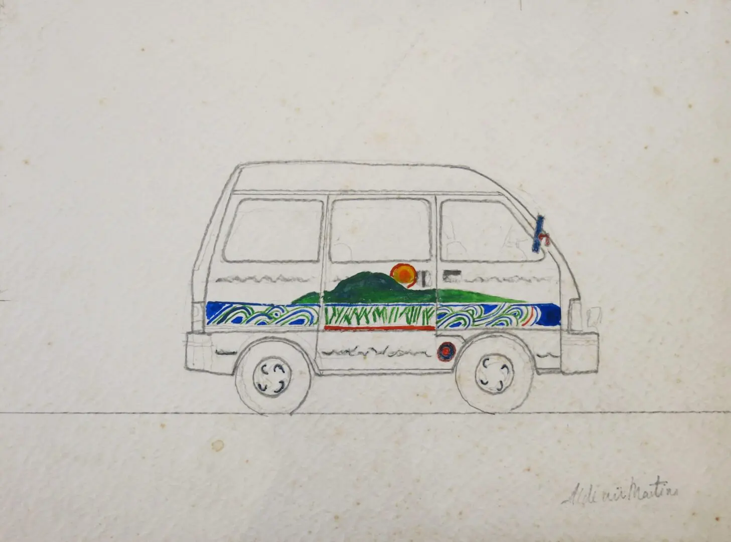 Aldemir Martins - Kombi