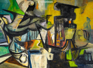 Roberto Burle Marx - Composição abstrata