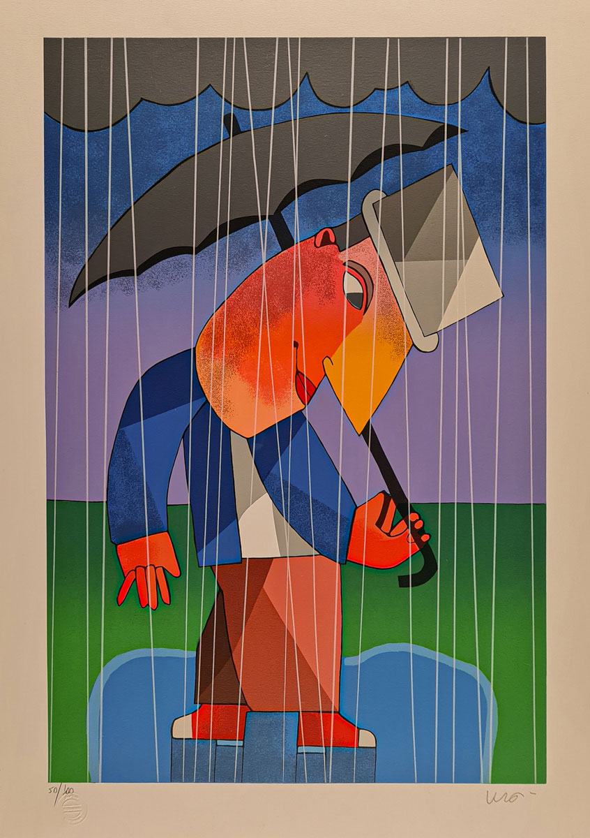 Na chuva