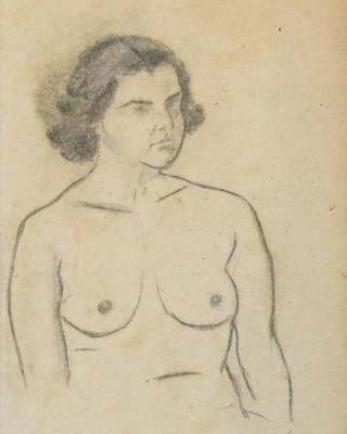 Alfredo Volpi - Nú feminino