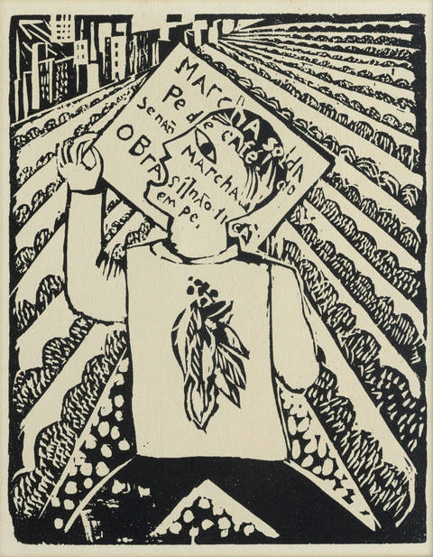 Ilustração para Poema de Manoel Bandeira "Ponta de Trilho"