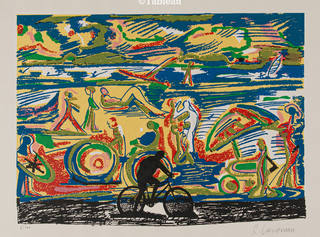 Rubens Gerchman - Na praia
