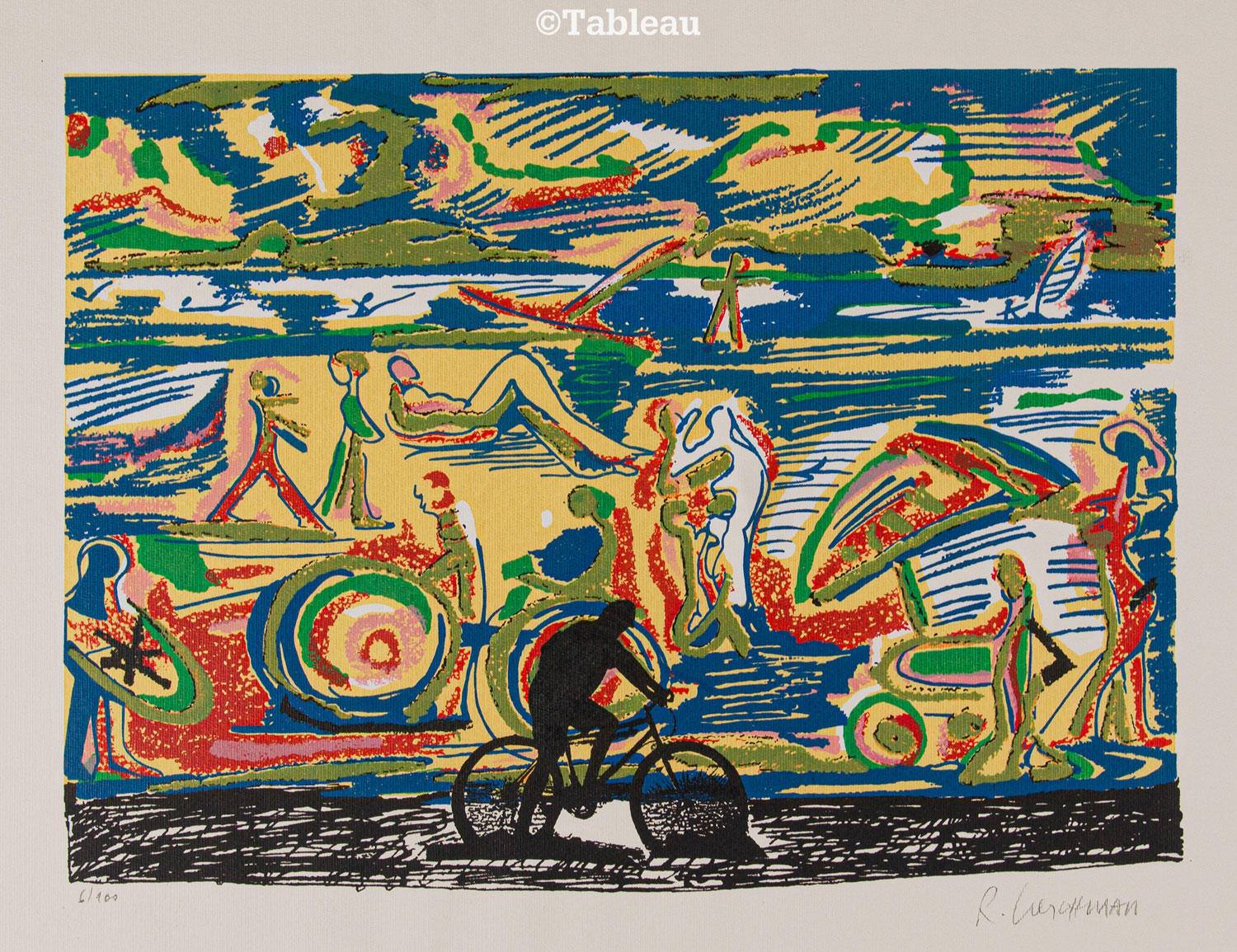 Rubens Gerchman - Na praia